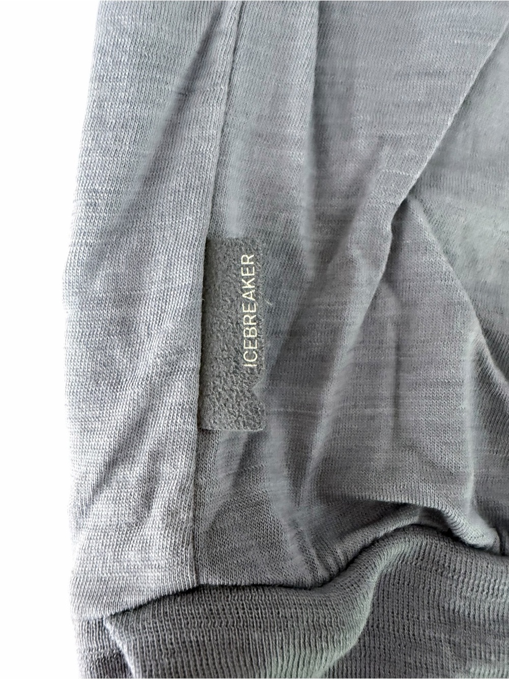 ICEBREAKER Gray Cool-Lite Merino Wool Long Sleeve Pullover Top s - Picture 5 of 11